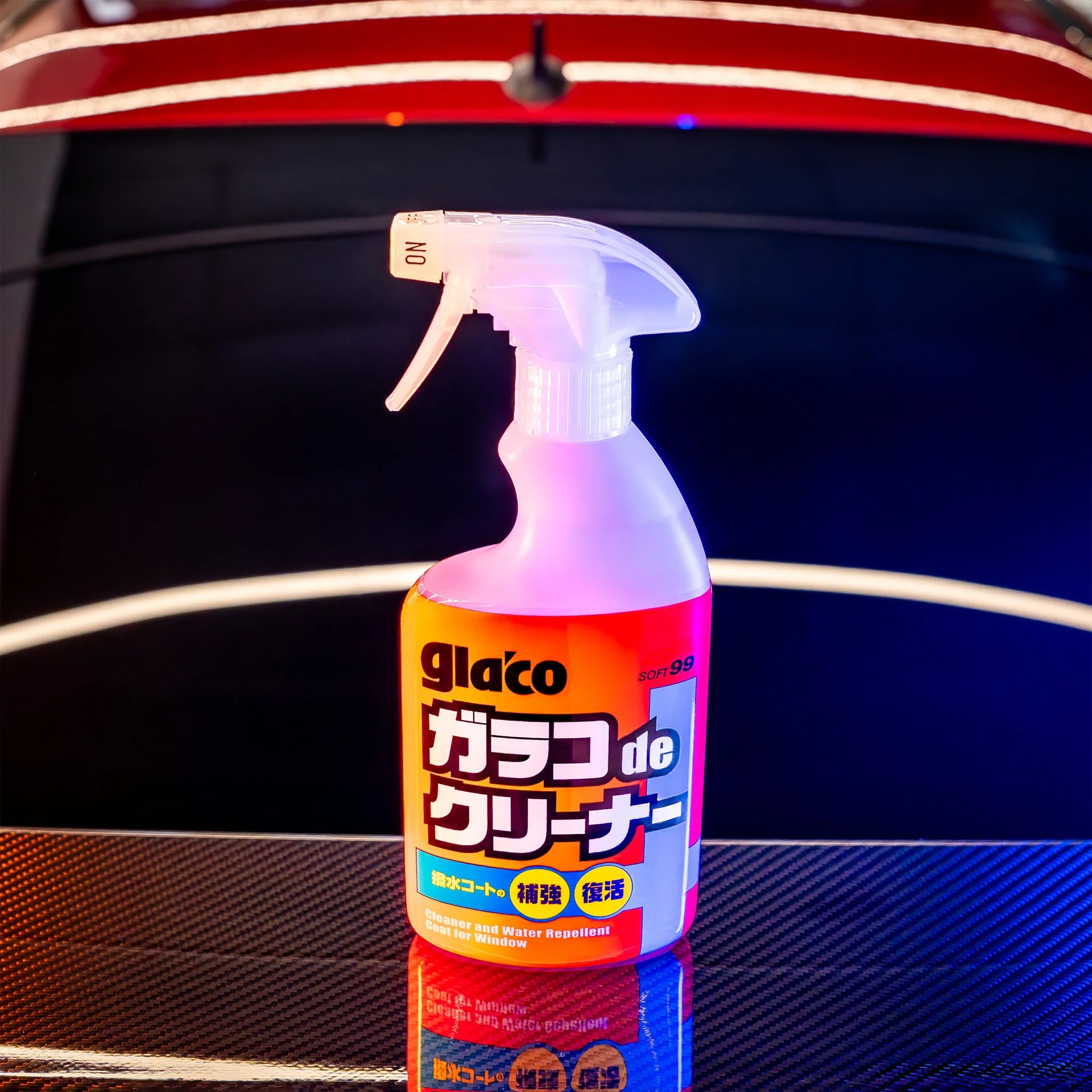 Glaco De Cleaner, środek do czyszczenia szyb i booster Glaco, 400 ml