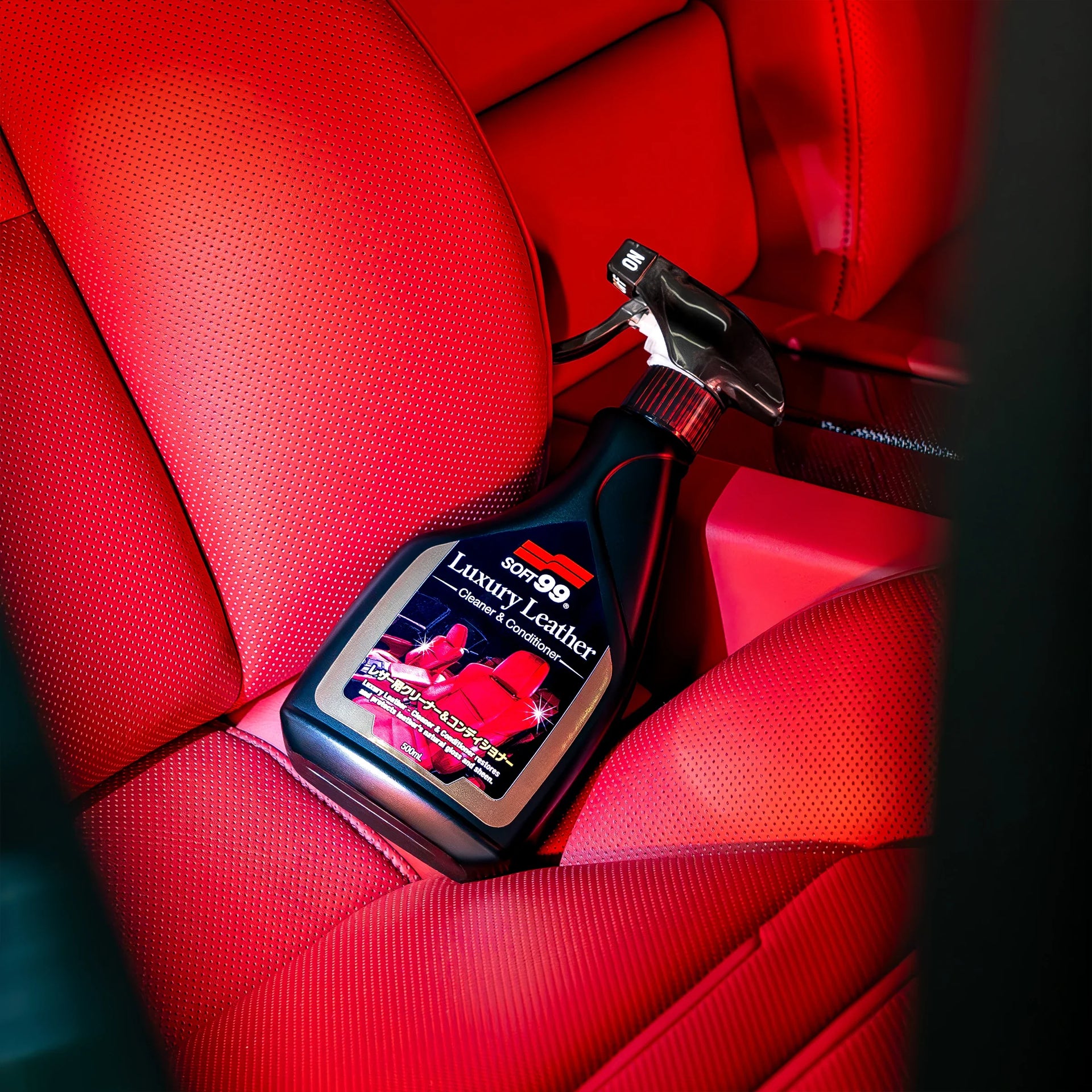 Luxury Leather, quick detailer do skór i plastików, 500 ml