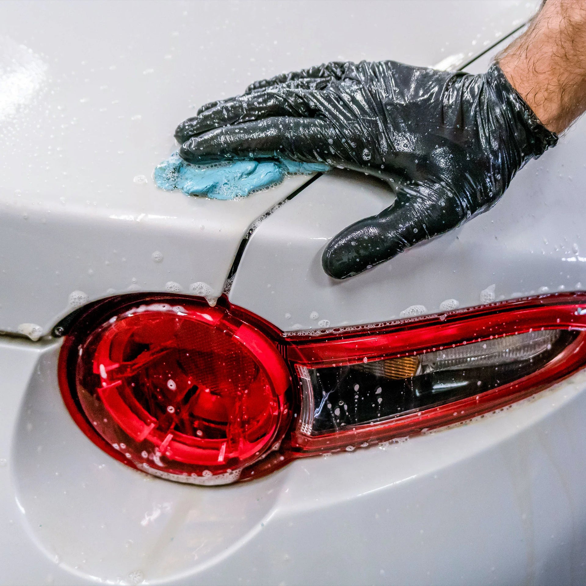 QJUTSU Car Care Set, podstawowy zestaw do mycia auta
