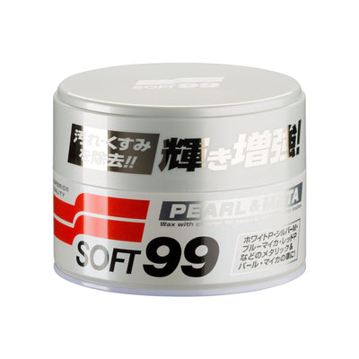 Pearl & Metallic Soft99 Wax, wosk samochodowy, 320 g