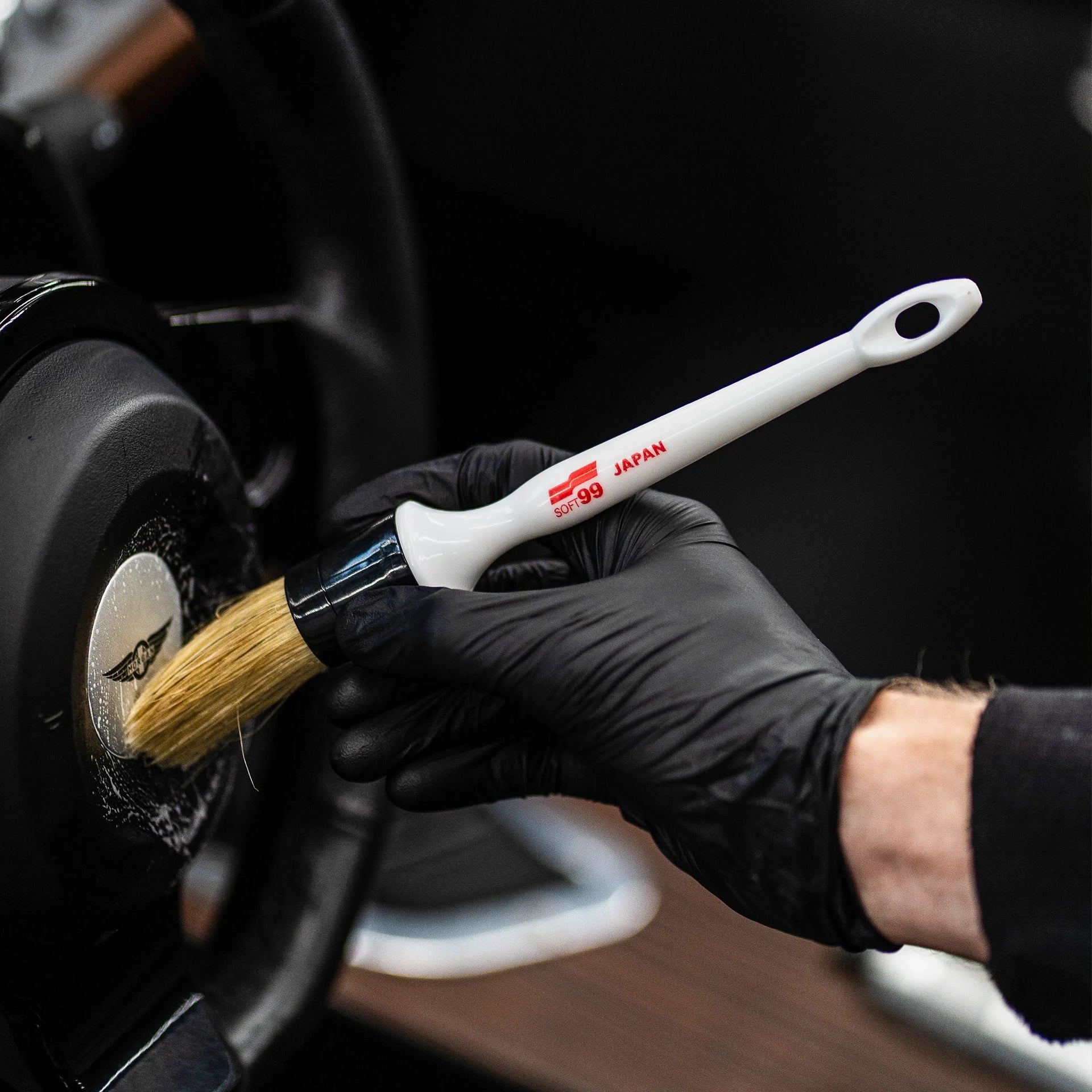 Soft99 Interior Brush, pędzel detailingowy do wnętrz, 30 mm