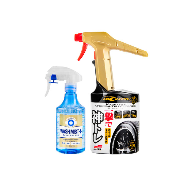 Wash Mist Plus + Digloss Wheel and Tire Cleaner