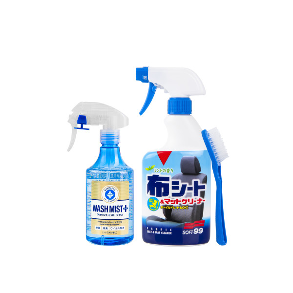 Wash Mist Plus + New Fabric Seat Cleaner