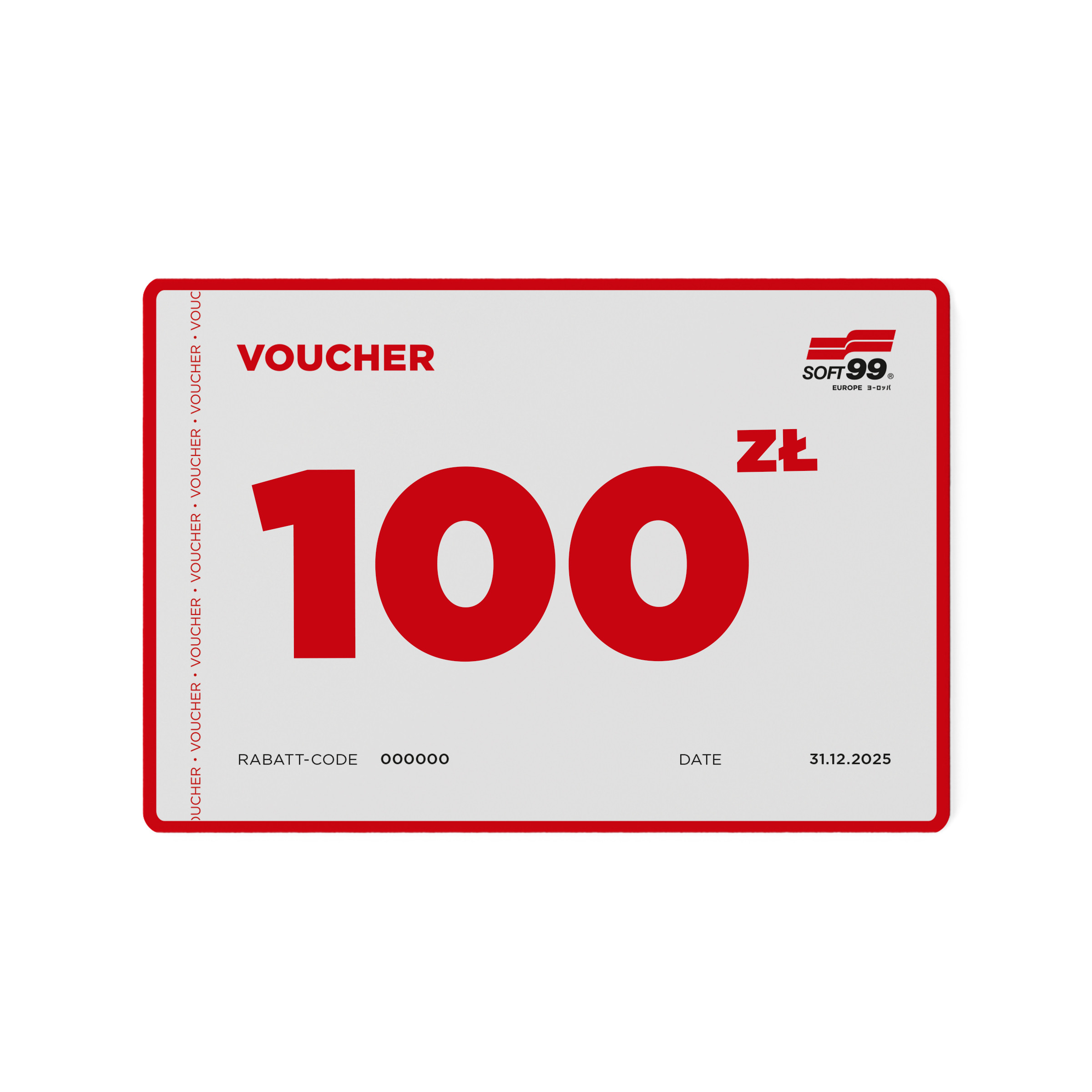 Kupon prezentowy Soft99 Voucher 100/200 PLN