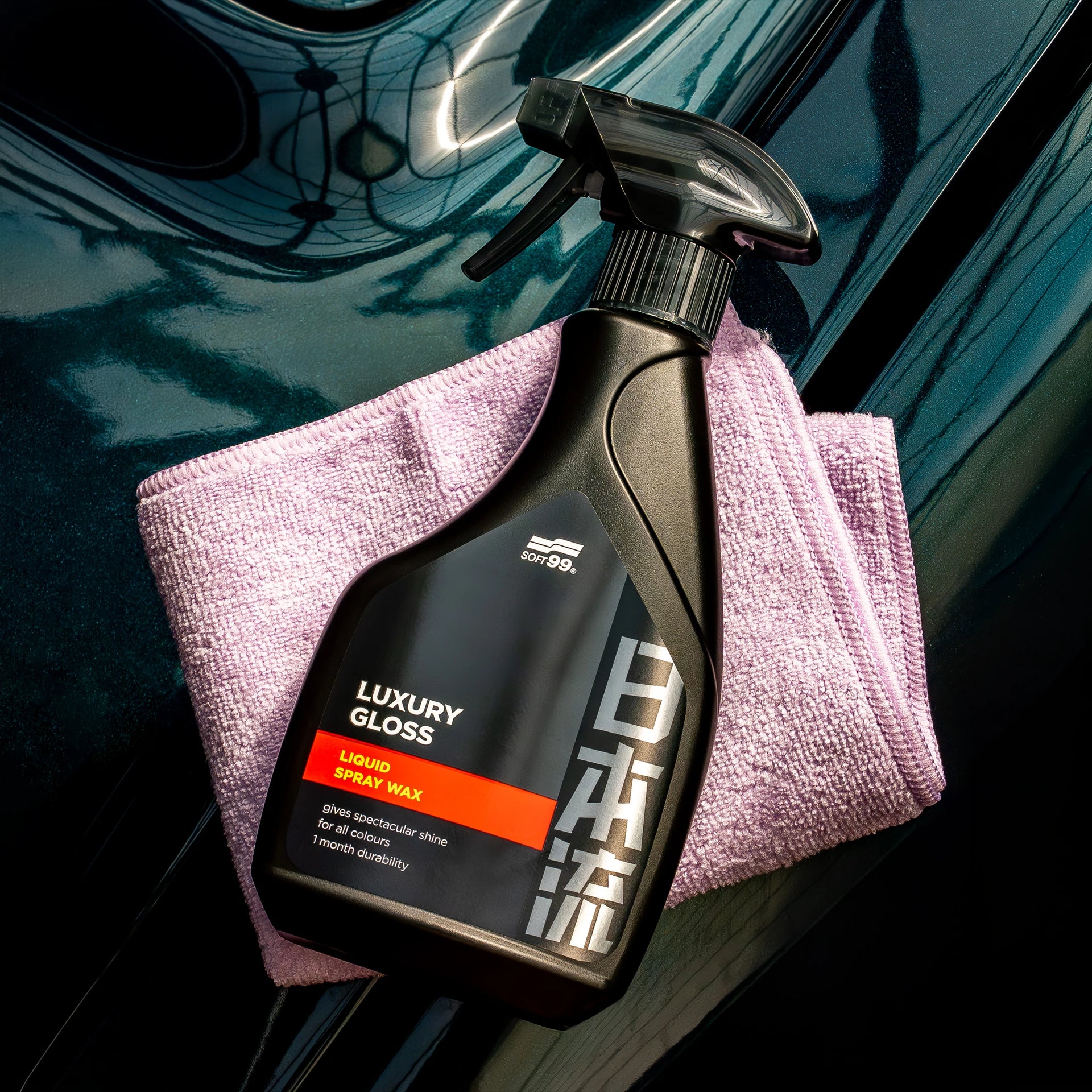 Luxury Gloss, płynny wosk, quick detailer, 500 ml