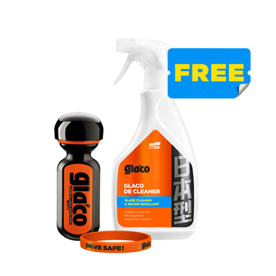 Ultra Glaco + Glaco De Cleaner 500ml + Opaska DRIVE SAFE