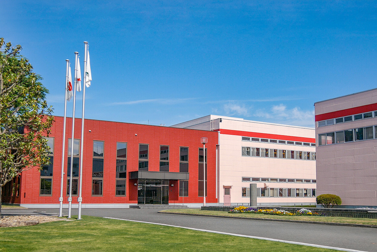 Photo of Soft99 factory, a car care products manufacturer, located in Sanda, Hyogo prefecture, Japan.