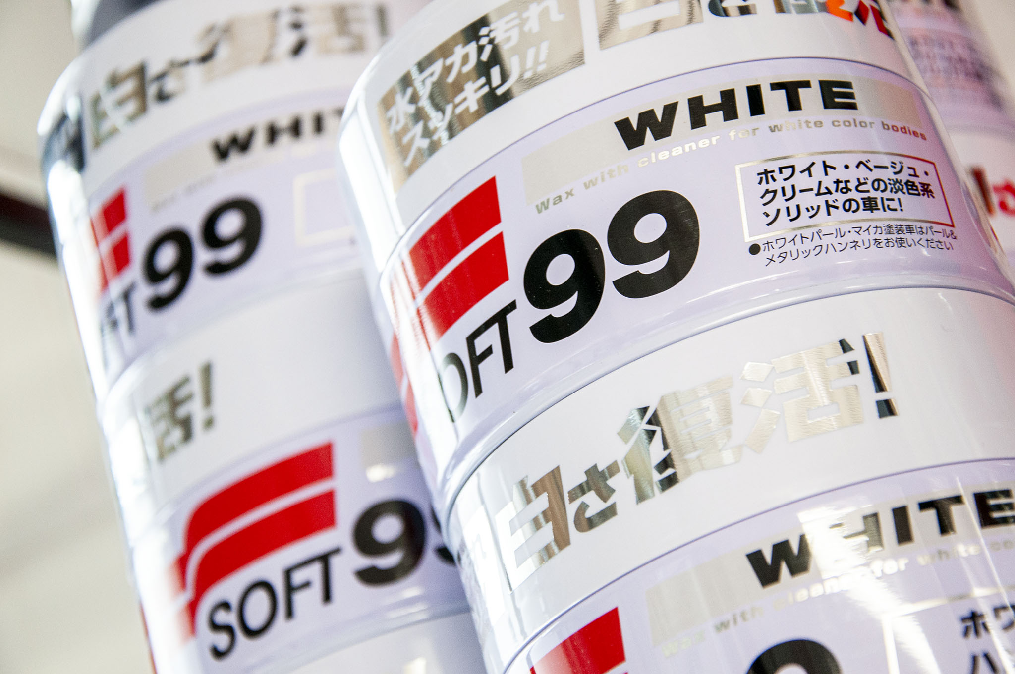 White Soft99 Wax, soft car wax, 350 g 6