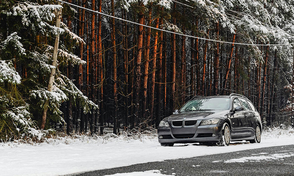 Photo of a well-cared for grey car.